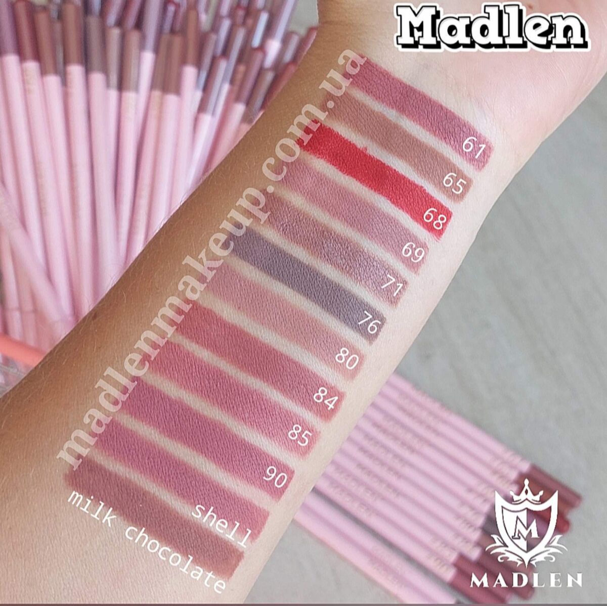 Карандаш для губ №61 Madlen — изображение 3