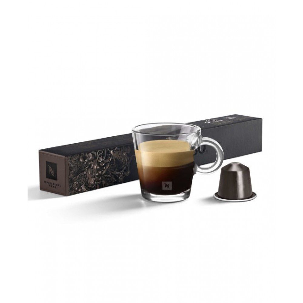 Оригинальные капсулы кофе Nespresso Original Roma